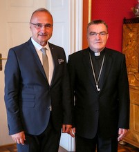 Kardinal Bozanić primio novoimenovanog Ministra vanjskih i europskih poslova RH